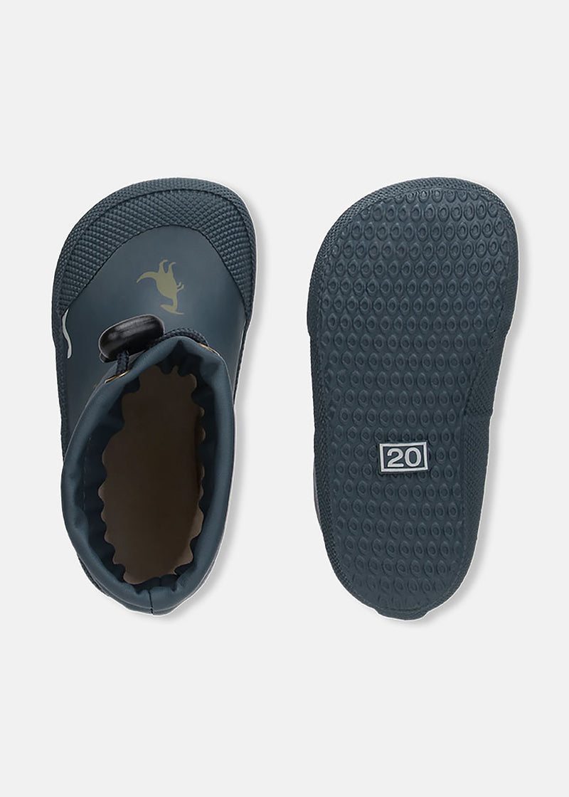 Kumisaappaat lämpimällä vuorella - Malik Navy Dino, tummansininen