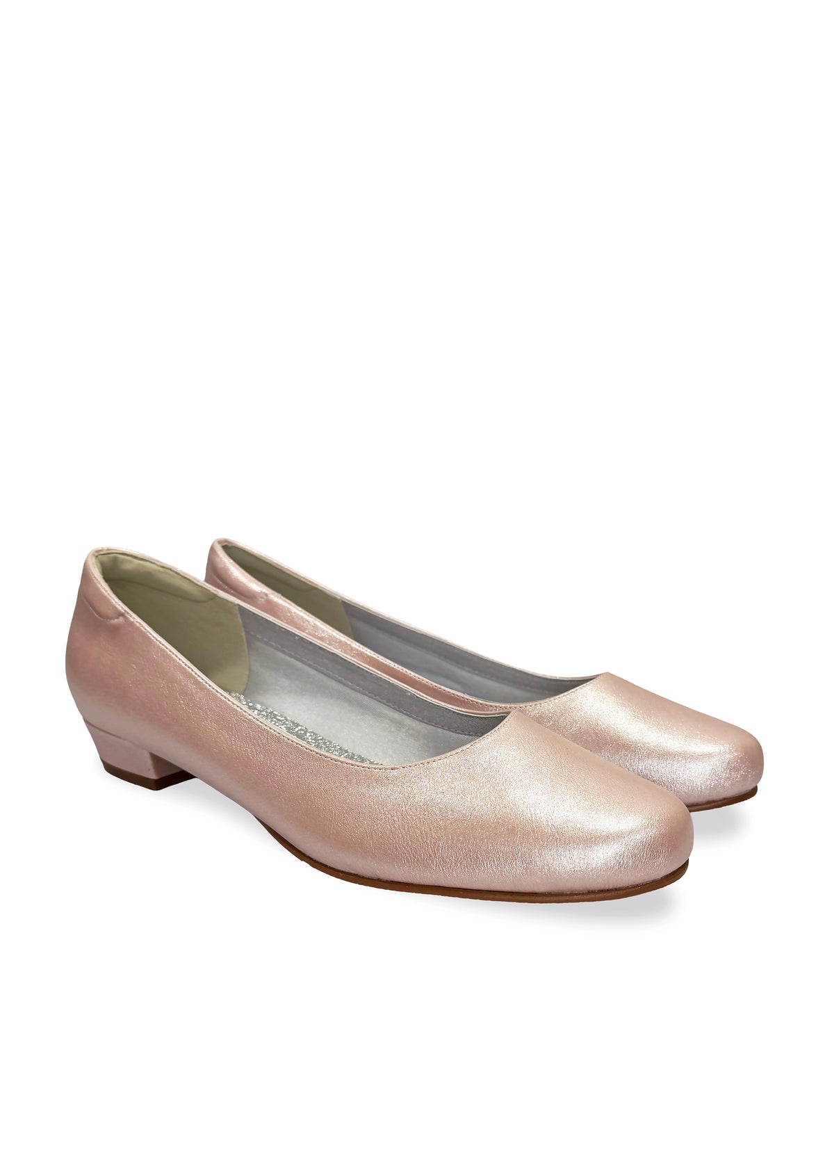 Low pumps - glowing light pink