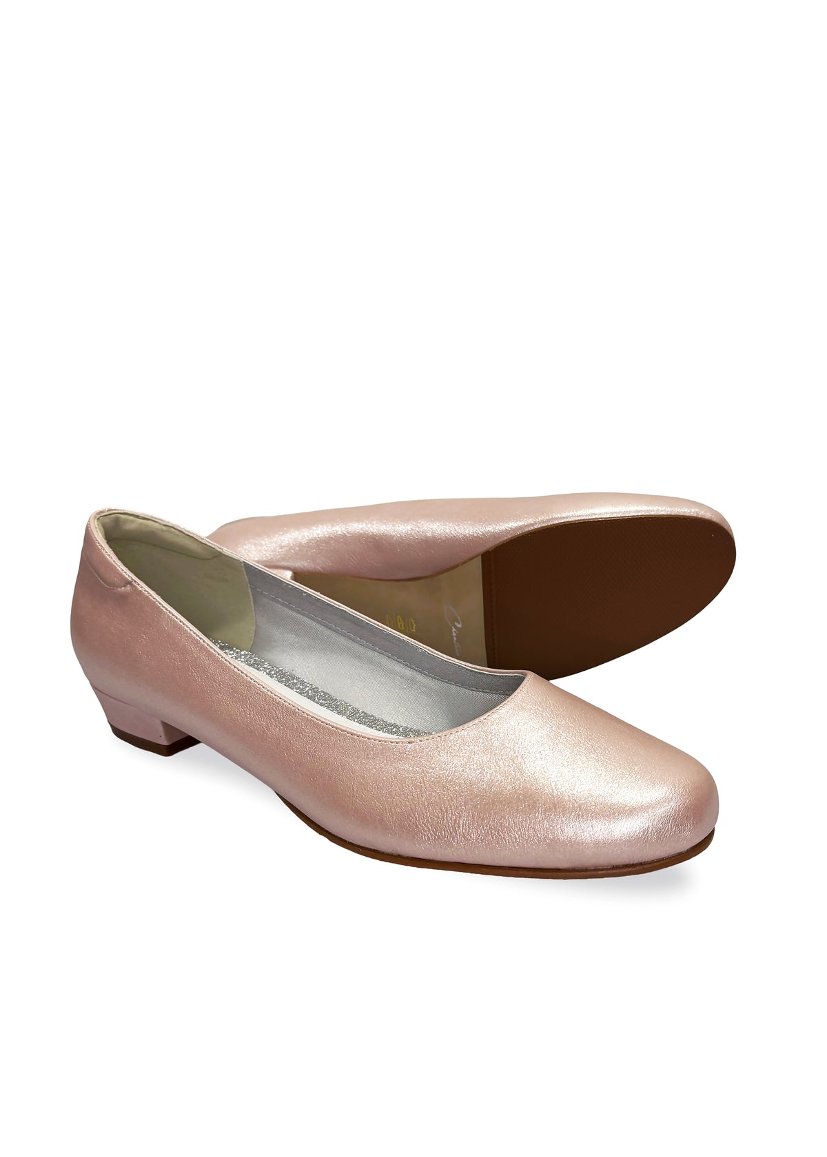 Low pumps - glowing light pink