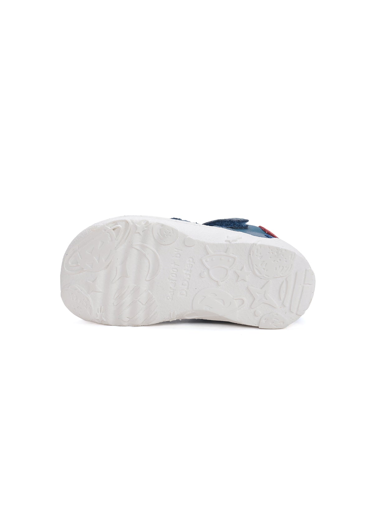 Lasten paljasjalkakengät, sandaalit - sininen nahka