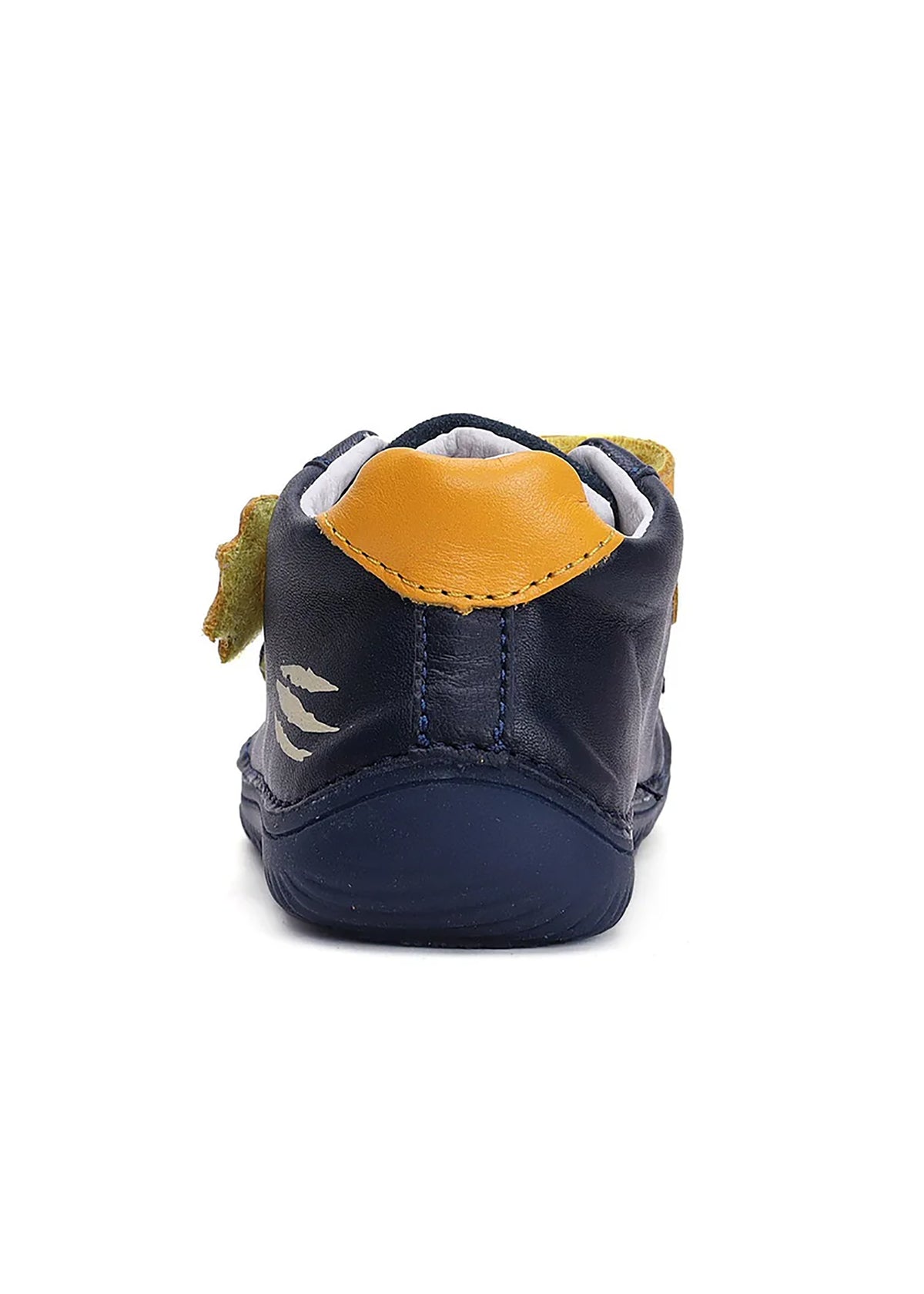 Children's barefoot shoes - mid-season shoes, dark blue, shark