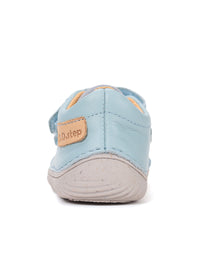 Barn barfotatennisskor, mellansäsongsskor - ljusblått läder