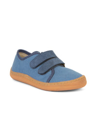 Children's barefoot sneakers - Denim blue