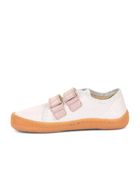 Children's barefoot sneakers - sparkly pink