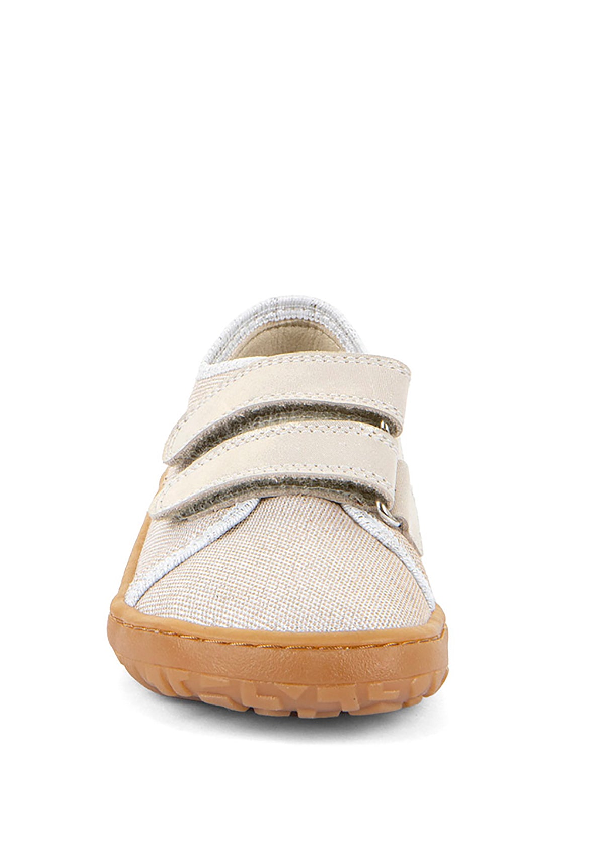 Children's barefoot sneakers - sparkling gold