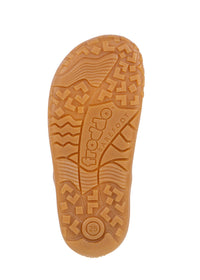 Children's barefoot sneakers - sparkling gold