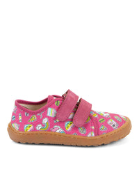 Children's barefoot sneakers - pink, sweets