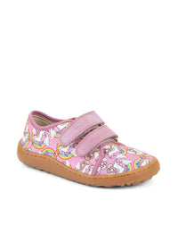 Lasten paljasjalkatennarit - vaaleanpunainen, yksisarviset