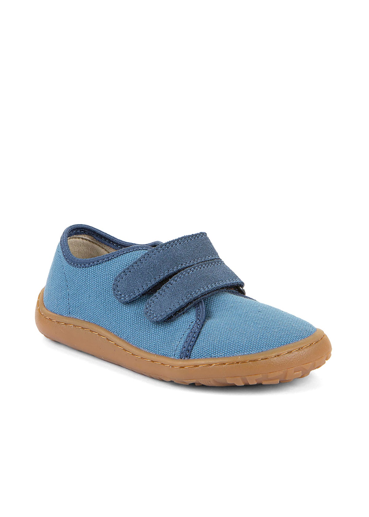 Barns barfotatennisskor - jeansblå