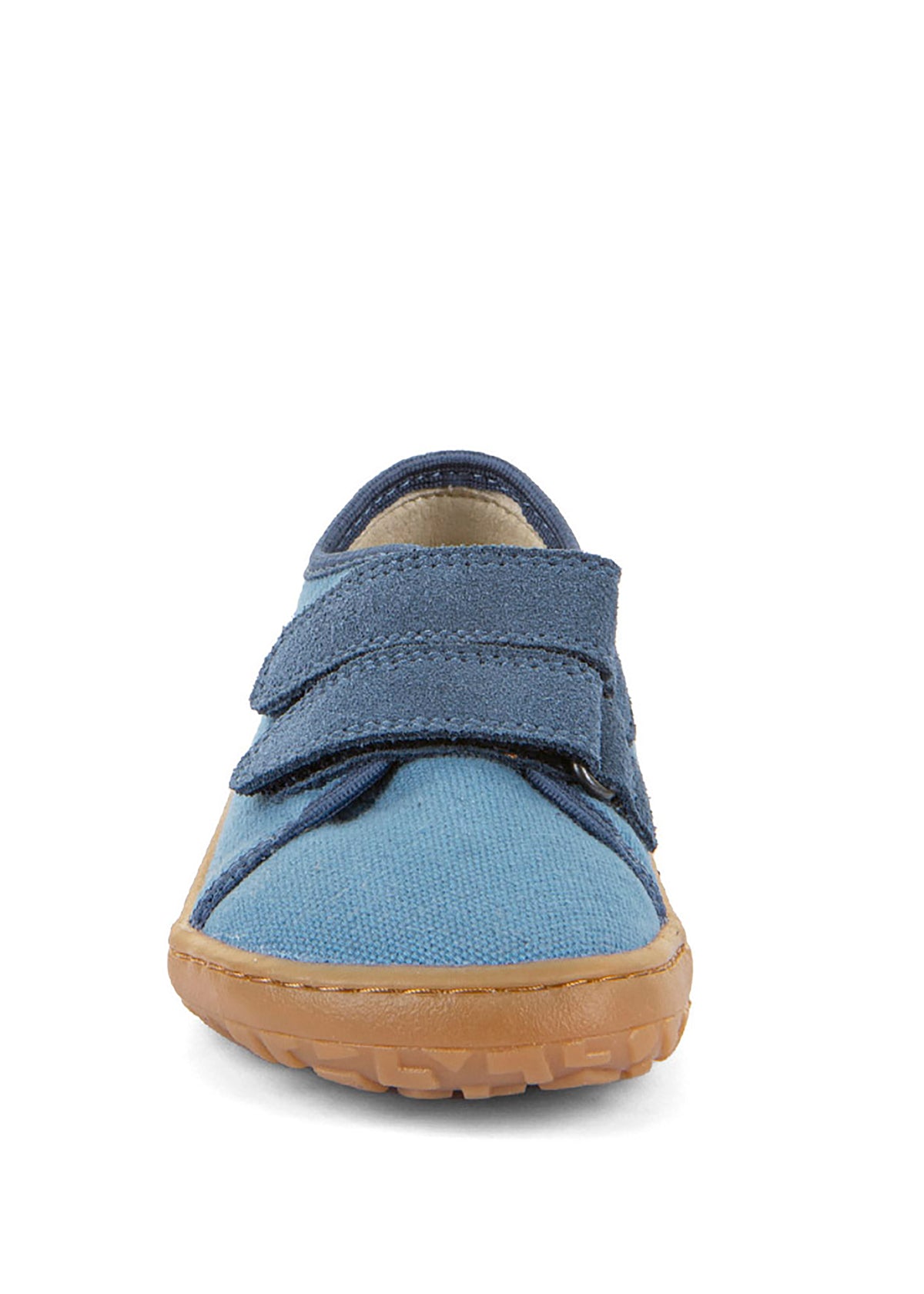 Barns barfotatennisskor - jeansblå