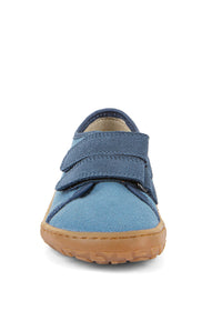 Barns barfotatennisskor - jeansblå