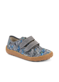 Children's barefoot sneakers, gray, surfers