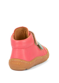 Children's barefoot shoes - pink leather, Barefoot First Step