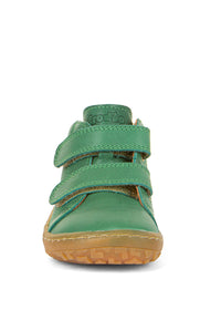 Barfotaskor för barn - grönt läder, Barefoot First Step