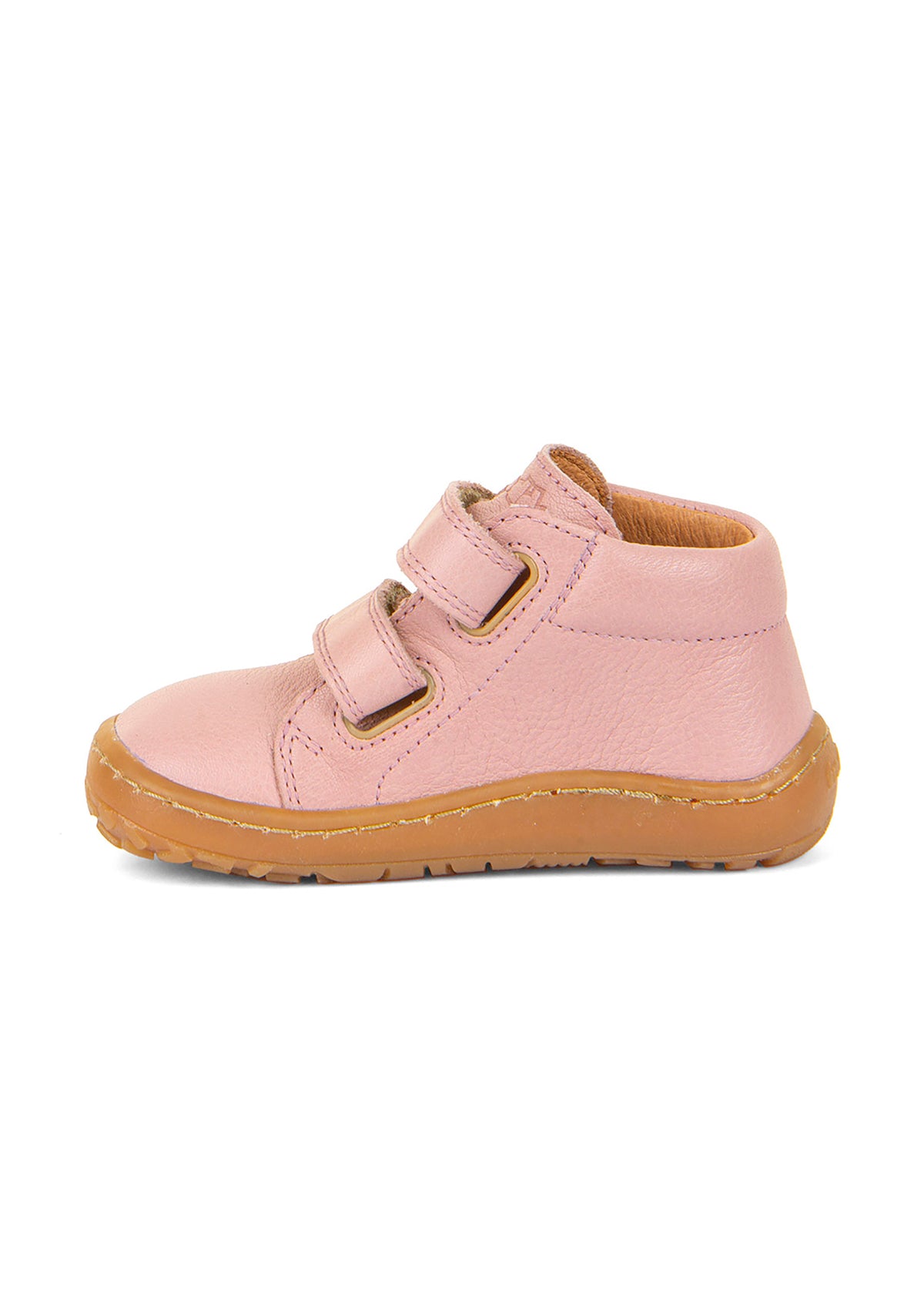 Children's barefoot shoes - pink leather, Barefoot First Step