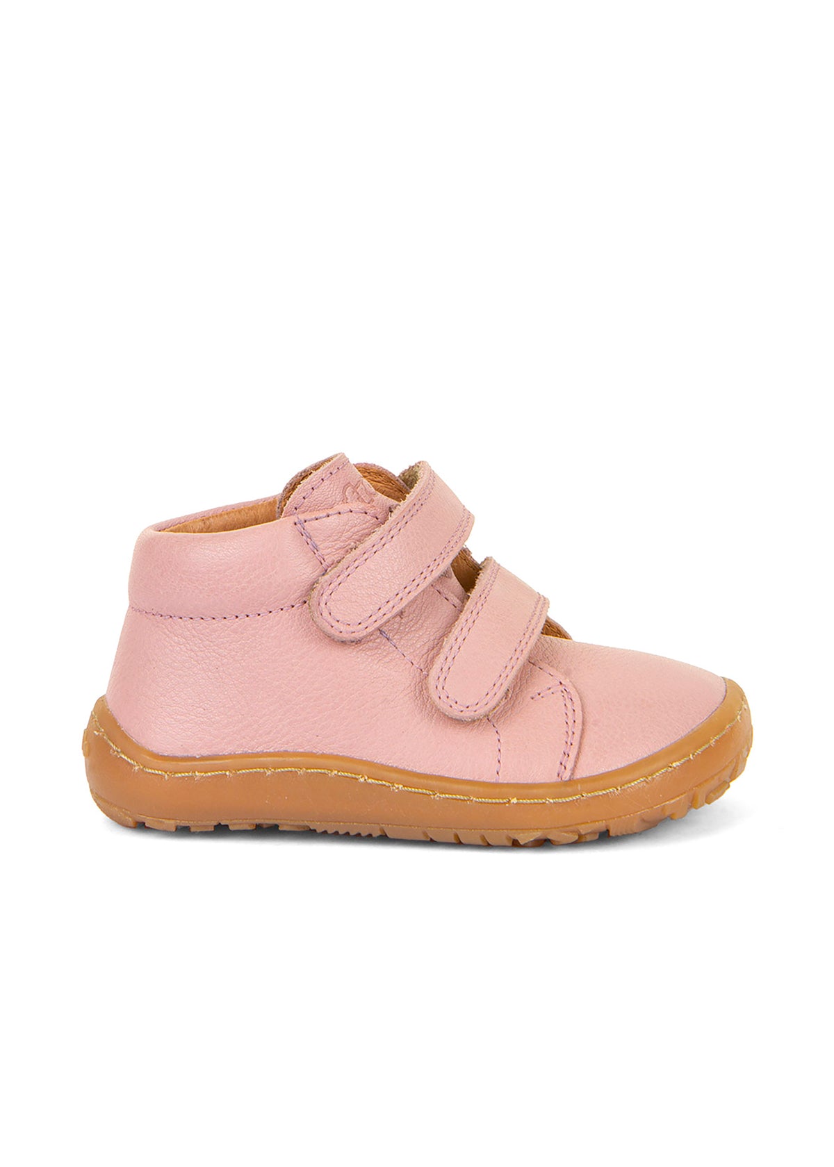 Barfotaskor för barn - rosa läder, Barefoot First Step