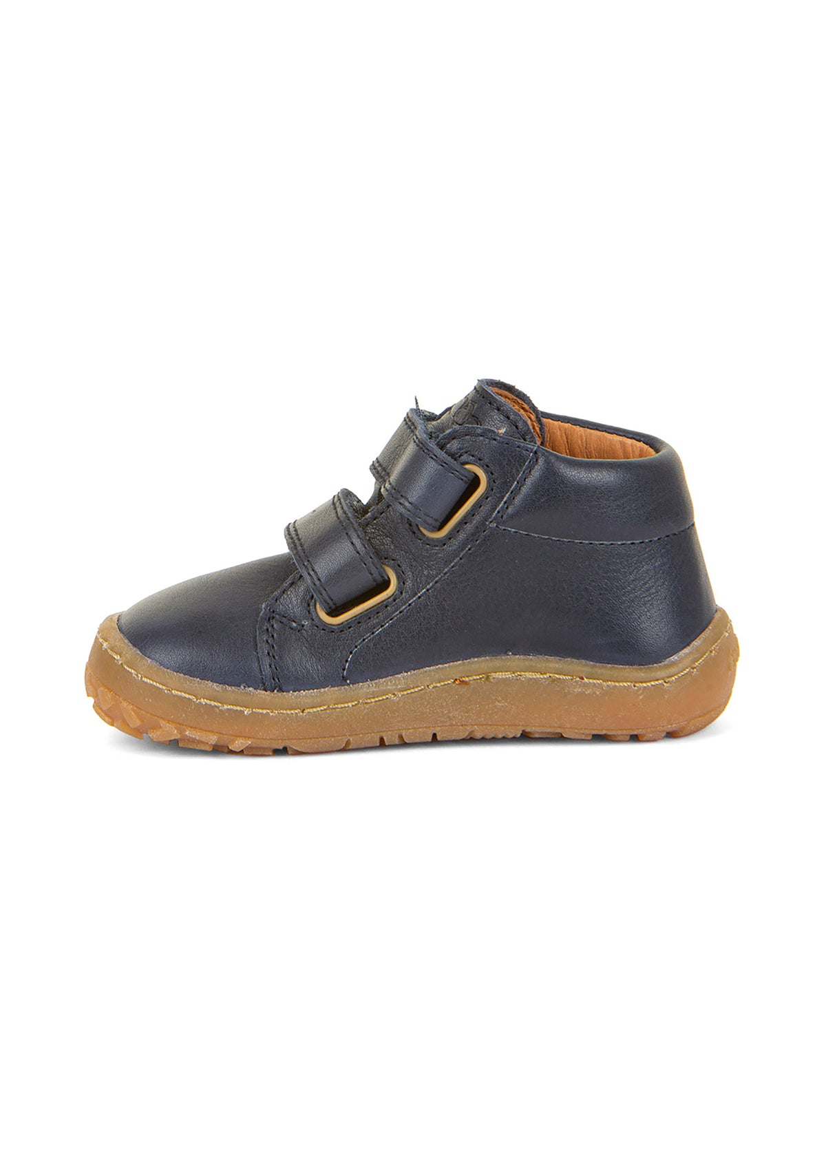 Children's barefoot shoes - dark blue leather, Barefoot First Step