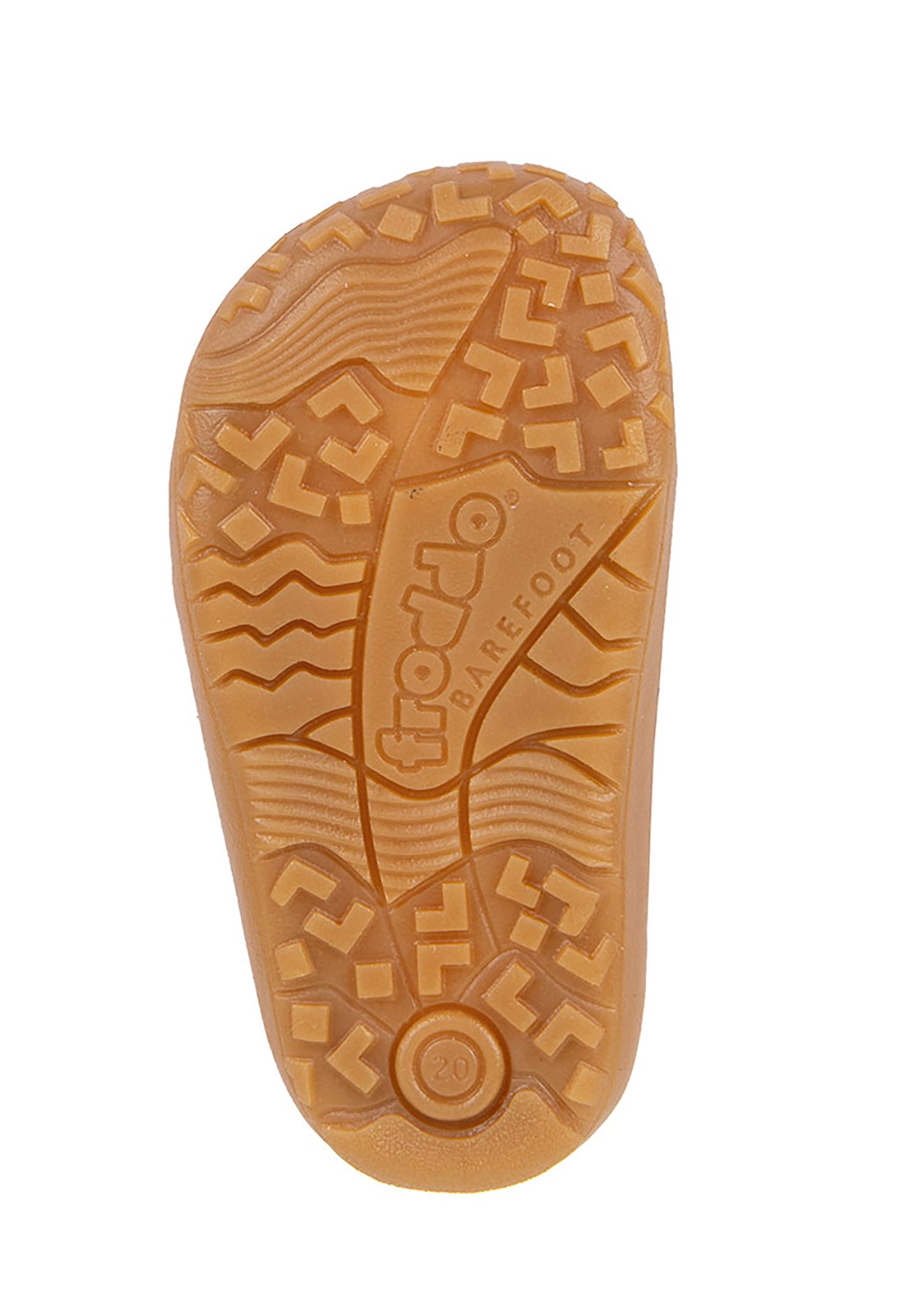 Lasten paljasjalkakengät - konjakinruskea nahka, First Step, Extra Grip