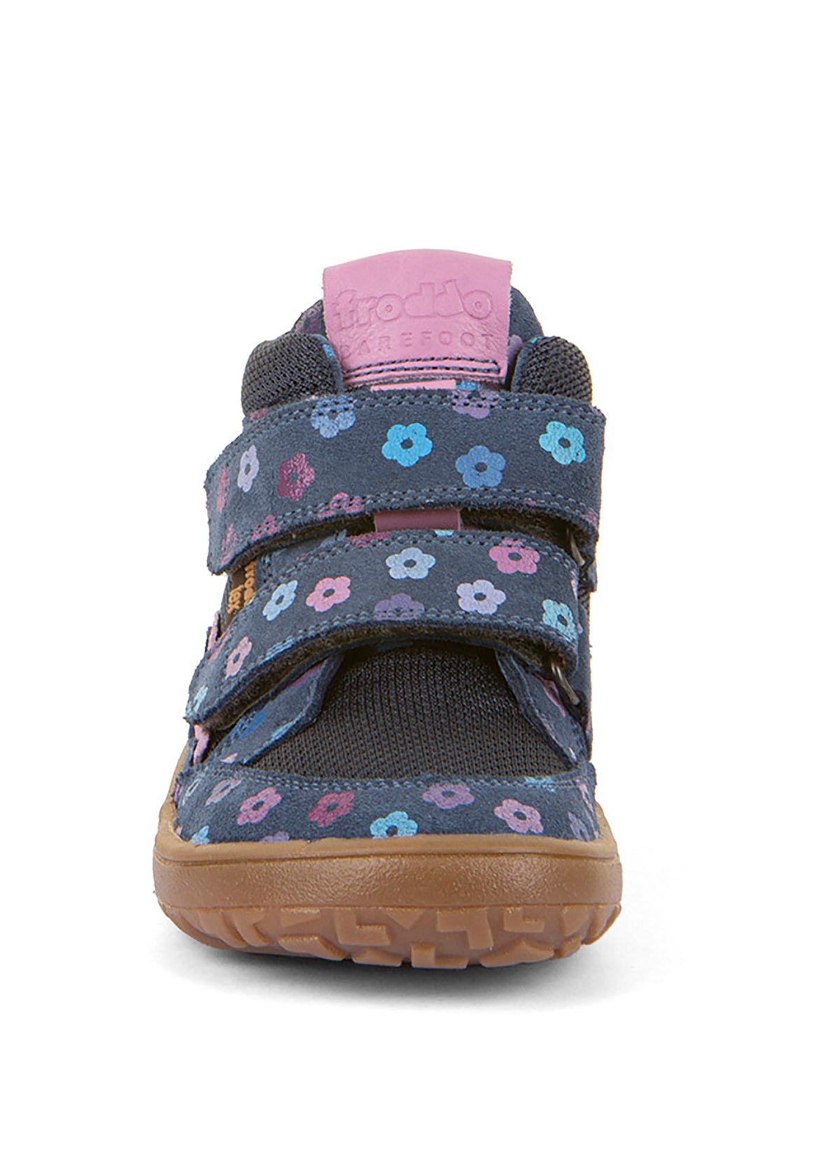 Varrelliset paljasjalkatennarit - välikausikengät, Autumn TEX, sininen, kukka