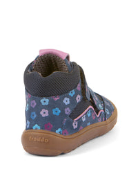 Varrelliset paljasjalkatennarit - välikausikengät, Autumn TEX, sininen, kukka