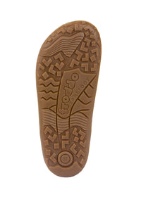 Paljasjalkakengät - talvikengät, Up Furry W TEX, vaaleanruskea nahka