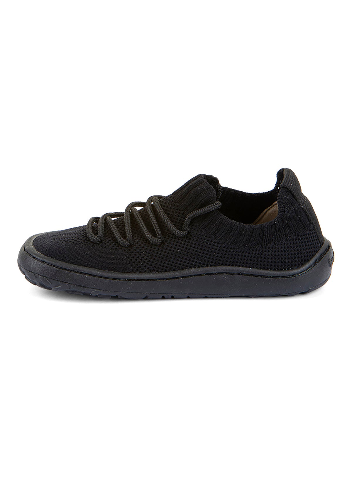 Barefoot sneakers, Light - black (Smaller sizes 25–32)