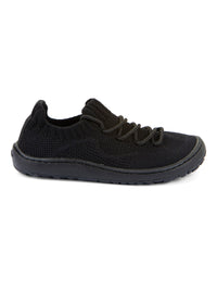 Barefoot sneakers, Light - black (Smaller sizes 25–32)