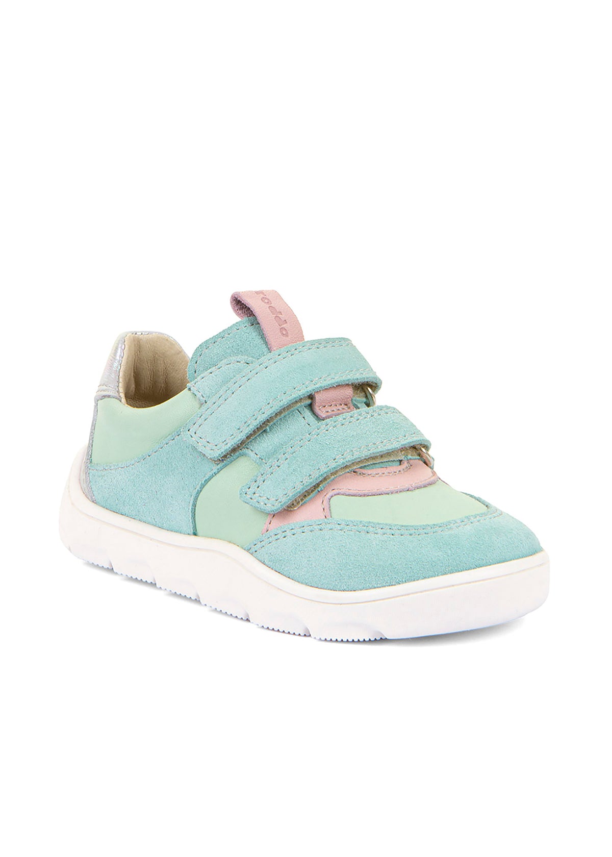 Barfotasneakers - Zeru Spring, mintgrön läder