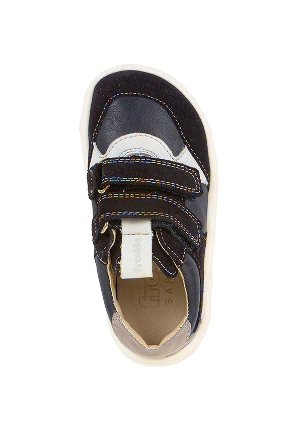 Barfotasneakers - Zeru Spring, mörkblått läder