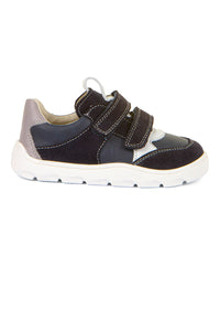 Barfotasneakers - Zeru Spring, mörkblått läder