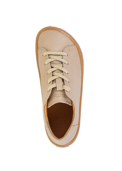 Paljasjalkatennarit - Laces, beige nahka