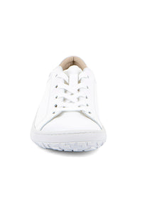 Barfotasneakers - Laces, vitt läder