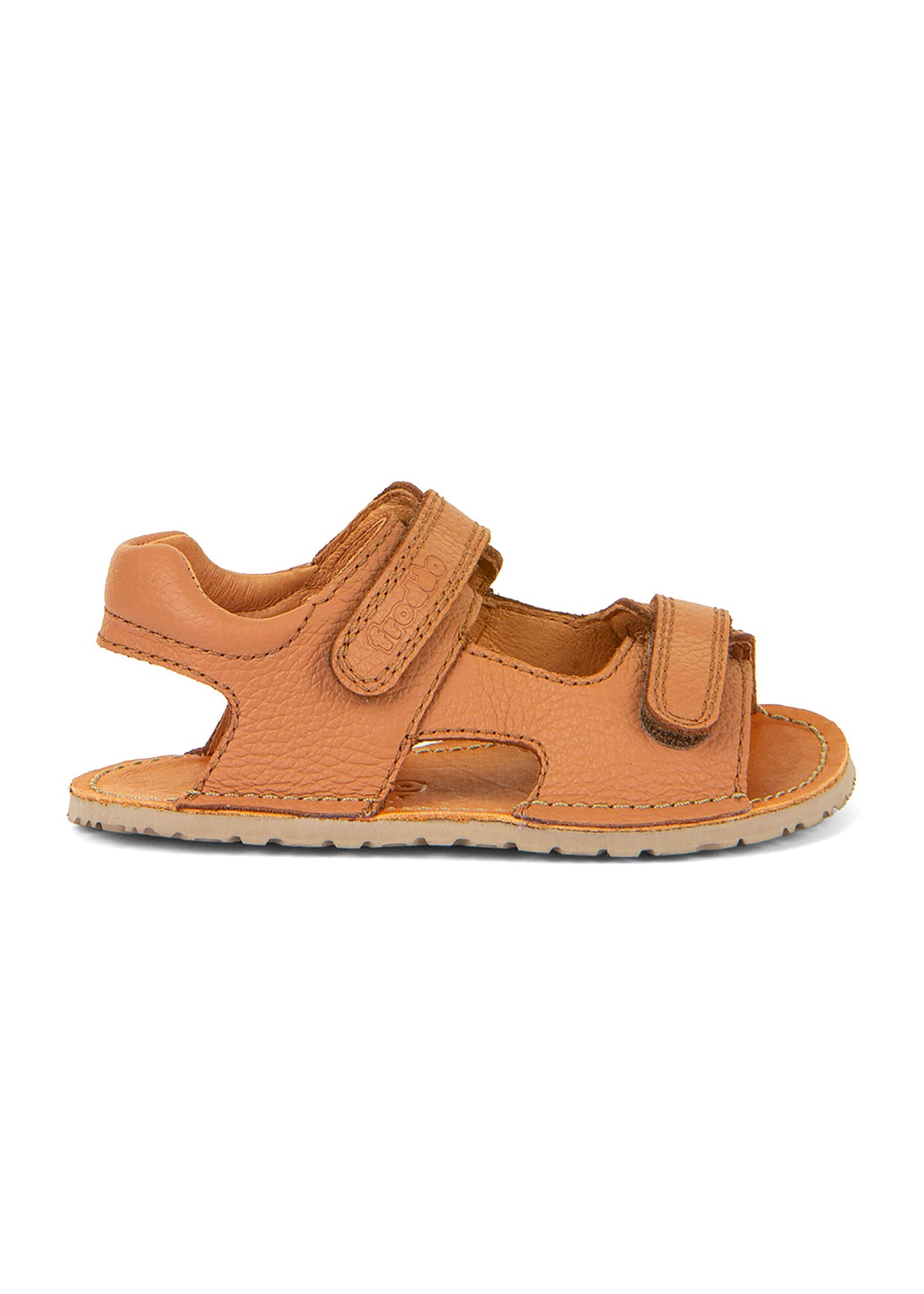 Children's barefoot sandals, Flexy Mini - cognac brown