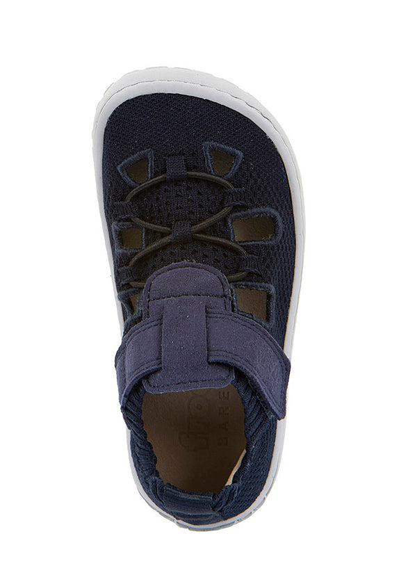Children's barefoot sandals, Light Sandal - dark blue