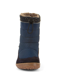 Paljasjalkakengät - talvikengät, Up TEX Snow Wool, tummansininen