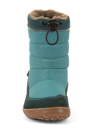 Paljasjalkakengät - talvikengät, Up TEX Snow Wool, petrooli