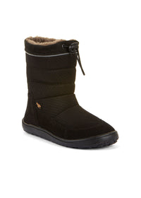 Paljasjalkakengät - talvikengät, Up TEX Snow Wool, musta