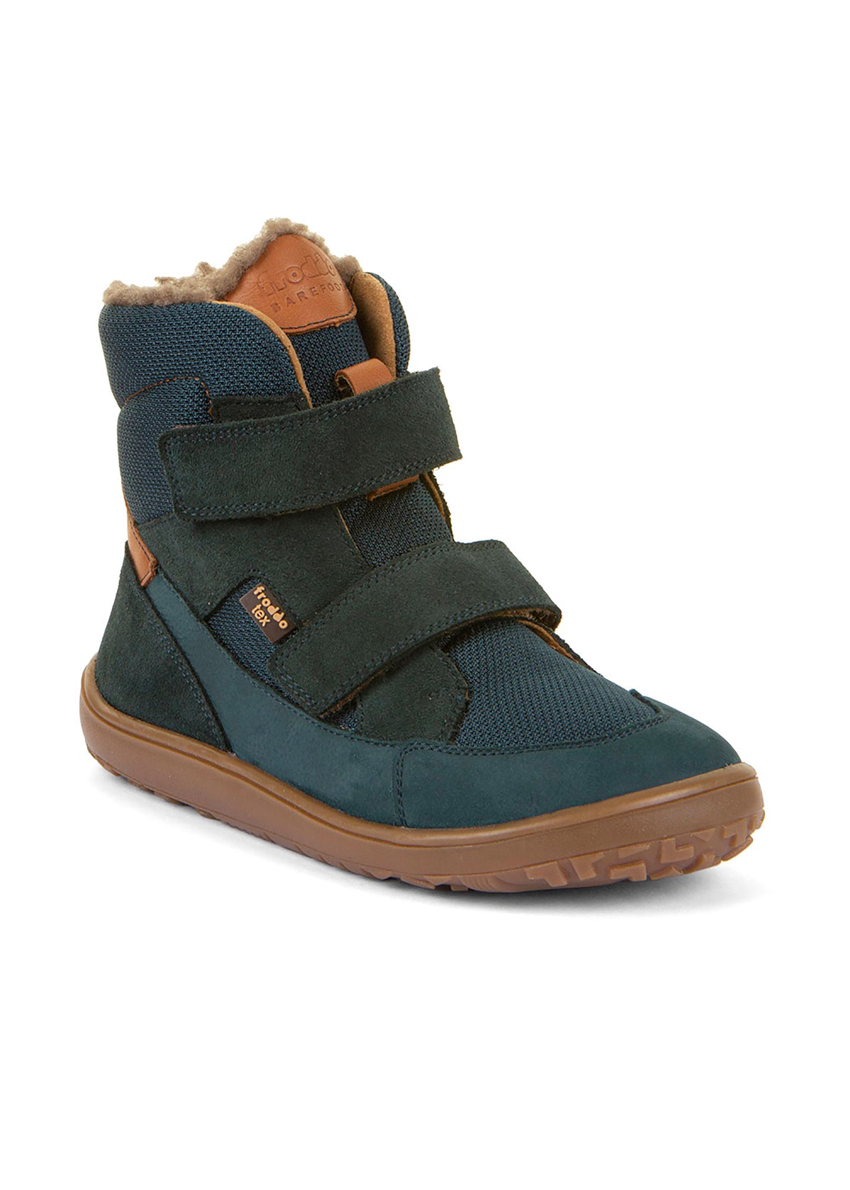 Lasten paljasjalkakengät, talvikengät - Up TEX Winter, petrooli