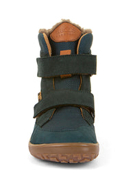 Lasten paljasjalkakengät, talvikengät - Up TEX Winter, petrooli