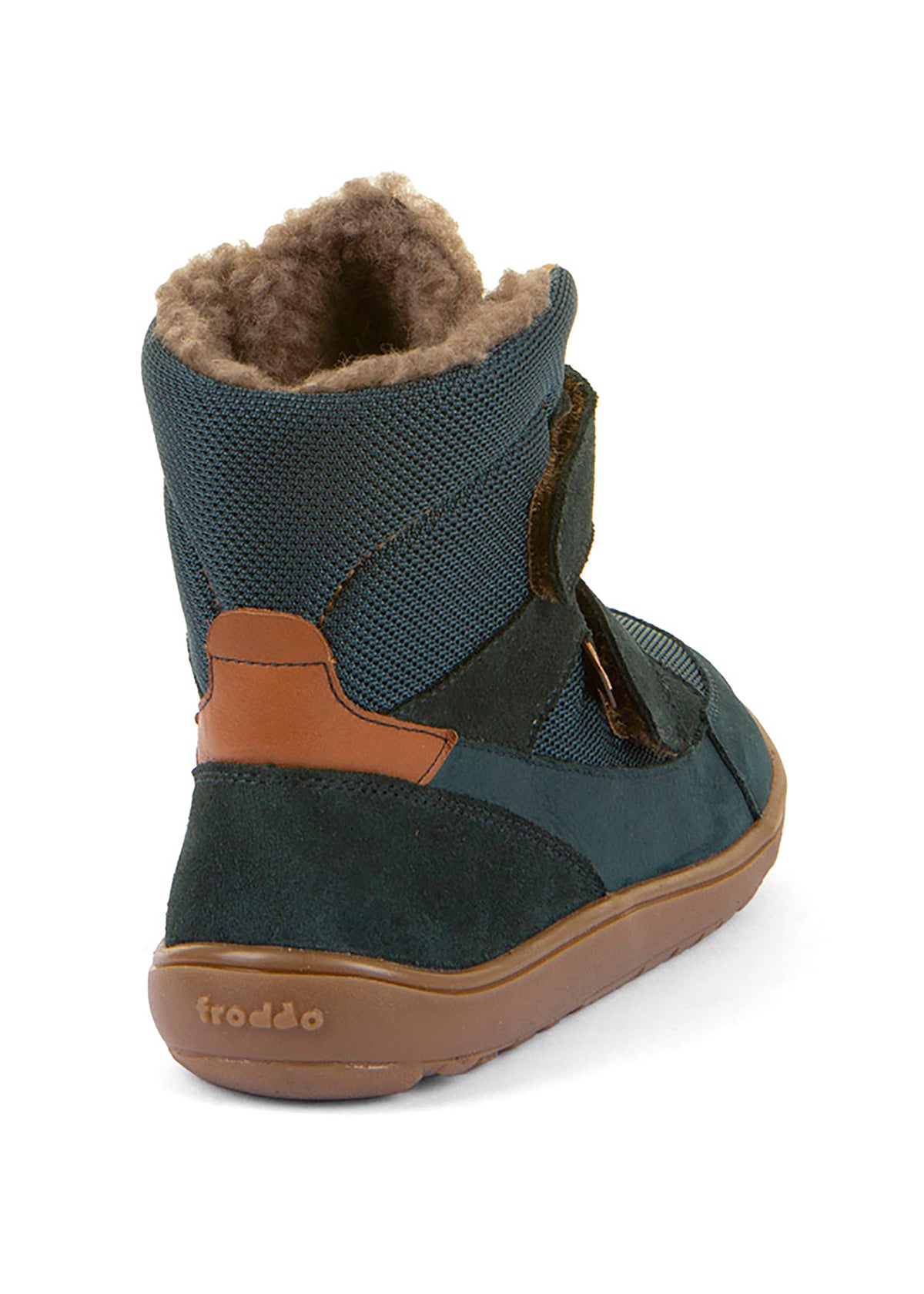 Lasten paljasjalkakengät, talvikengät - Up TEX Winter, petrooli