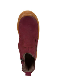 Chelsea ankle boots - dark red leather, Froddo-TEX