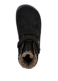 Lasten paljasjalkakengät, talvikengät - Up Hill Wool Tex, musta