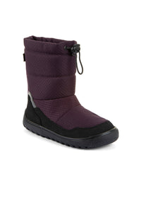 Paljasjalkakengät - talvikengät, Up TEX Snow Wool, violetti