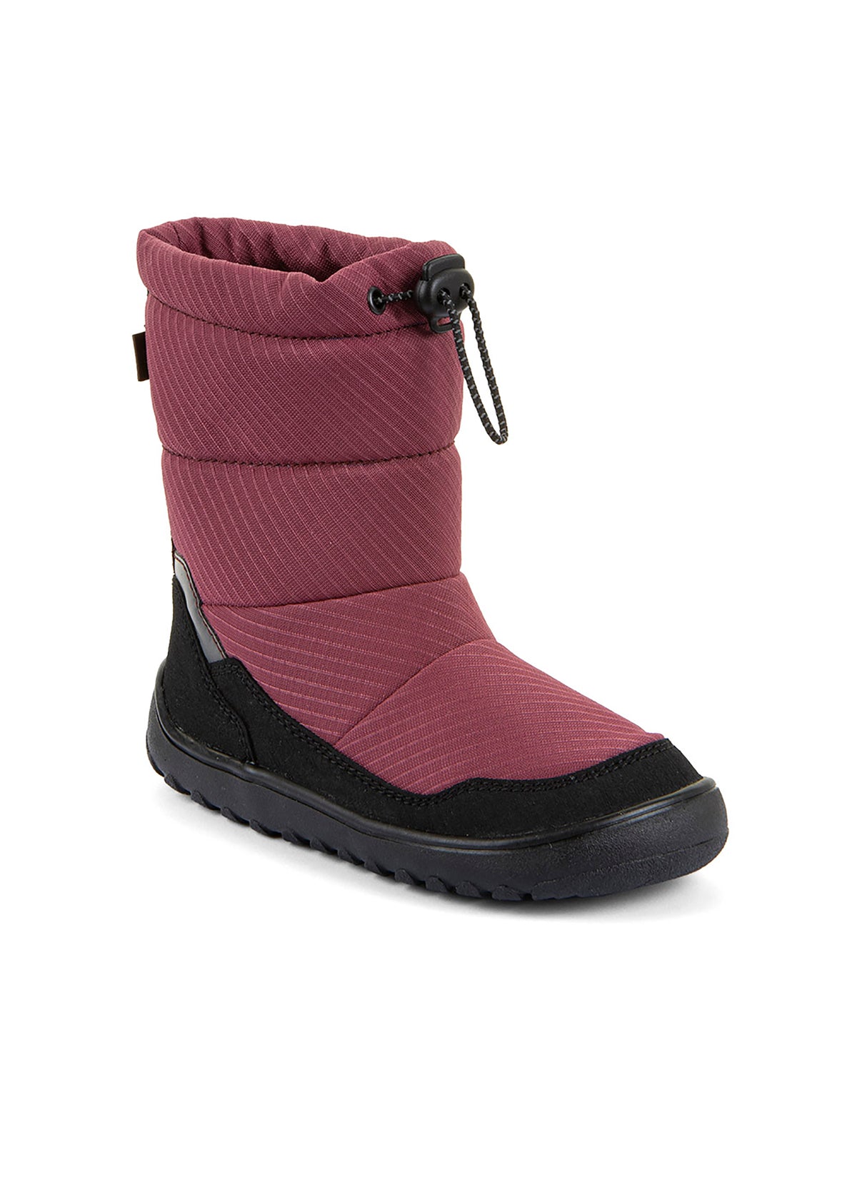 Paljasjalkakengät - talvikengät, Up TEX Snow Wool, punainen