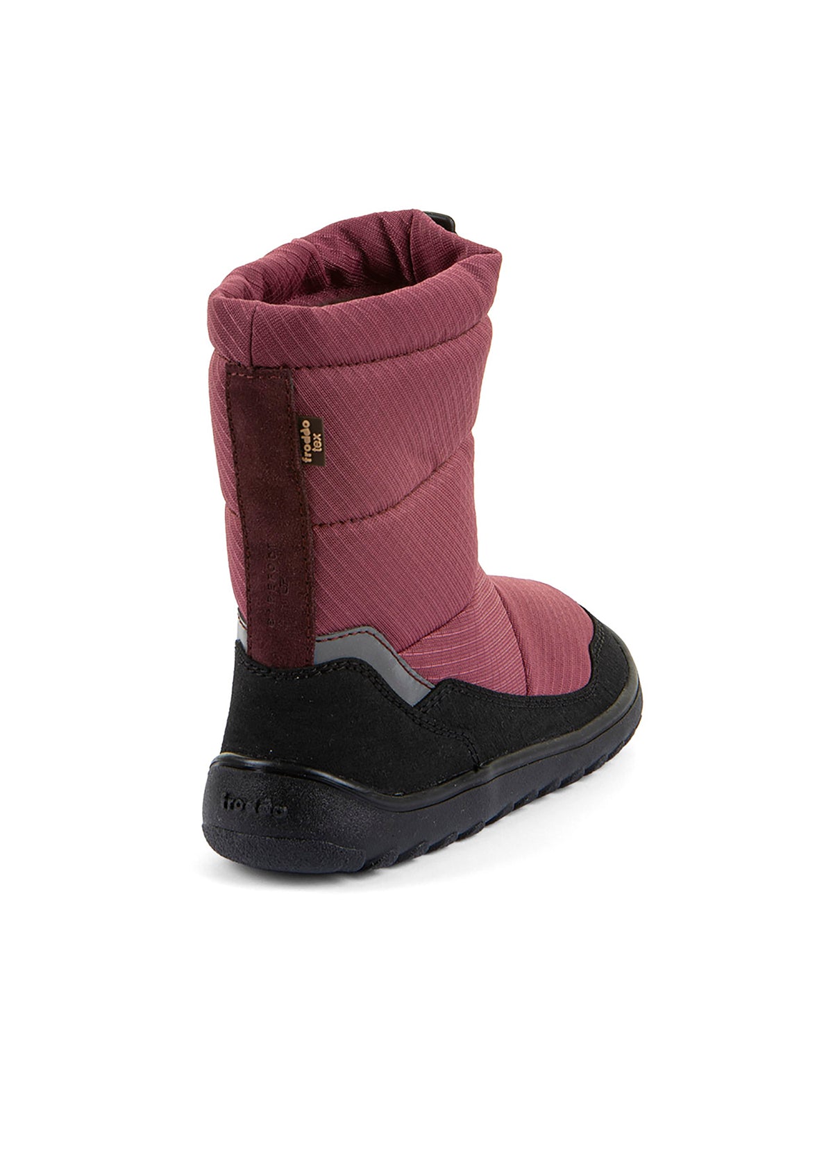 Paljasjalkakengät - talvikengät, Up TEX Snow Wool, punainen