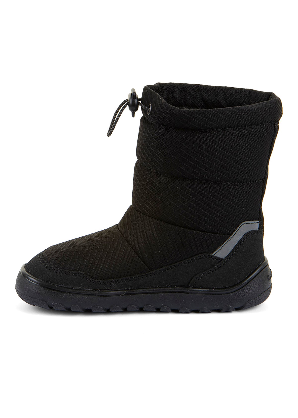 Barefoot shoes - winter shoes, Up TEX Snow Wool, black (Larger sizes 33–42)