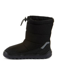 Barefoot shoes - winter shoes, Up TEX Snow Wool, black (Larger sizes 33–42)
