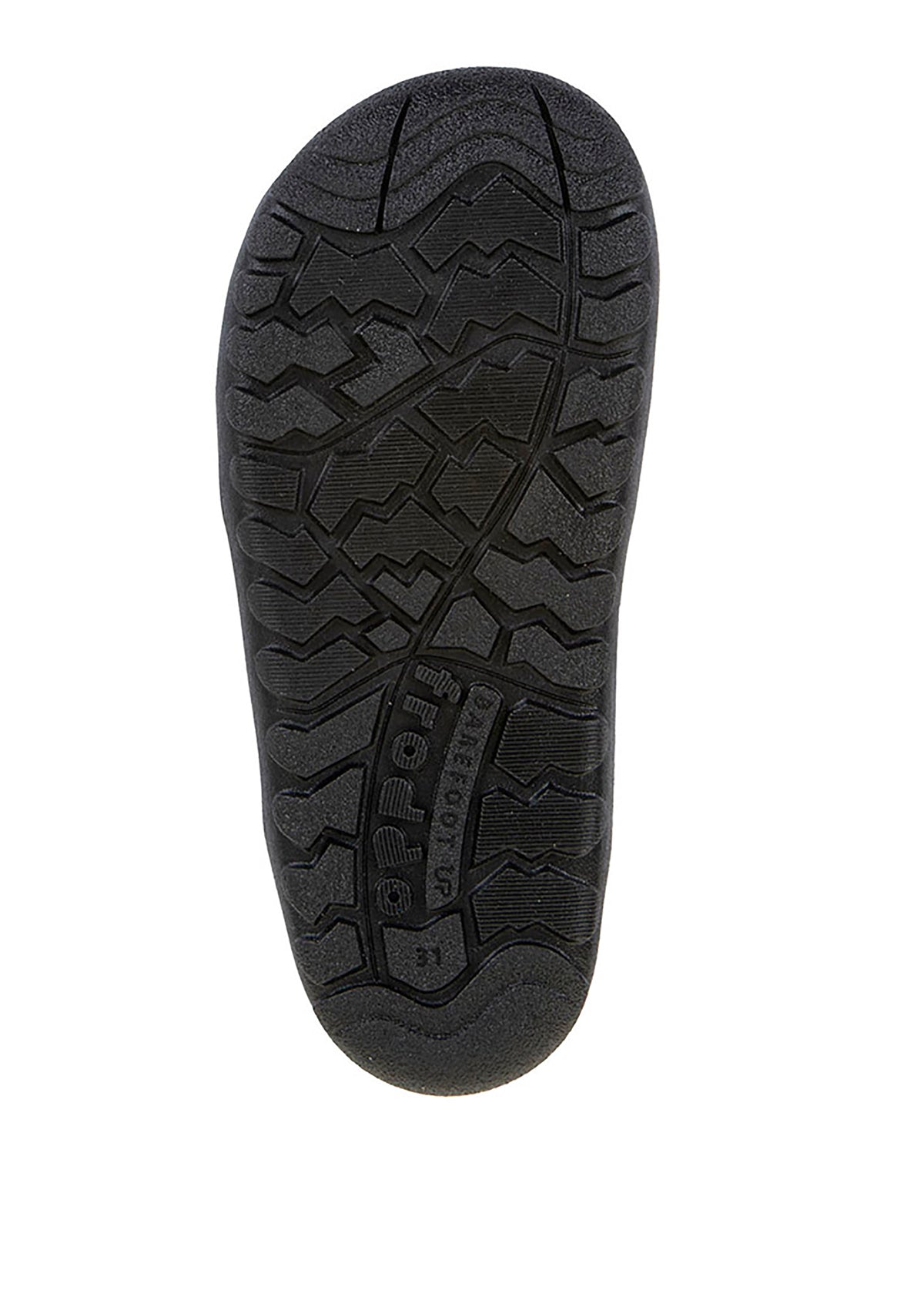 Barefoot shoes - winter shoes, Up TEX Snow Wool, black (Larger sizes 33–42)