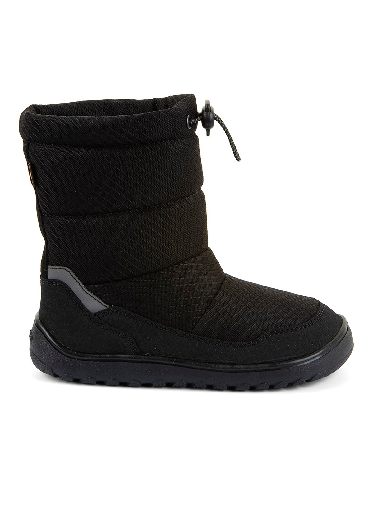Barefoot shoes - winter shoes, Up TEX Snow Wool, black (Larger sizes 33–42)