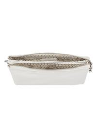Naisten juhlalaukku - valkoinen, Emmy Clutch